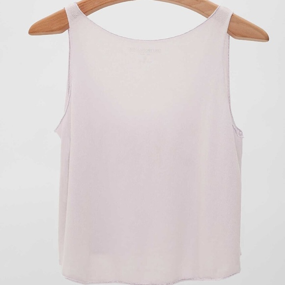 NWT Obey Floral Cropped Tank Top tee shirt cami large - Picture 4 of 5